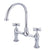 Barclay KFB510-MC Harding Kitchen Bridge Faucet Metal Cross Handles