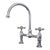 Barclay KFB510-MC2 Harding Kitchen Bridge Faucet Metal Cross Handles