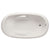 Hydro Systems KIM6640ATO Kimberly 66 X 40 Acrylic Soaking Tub