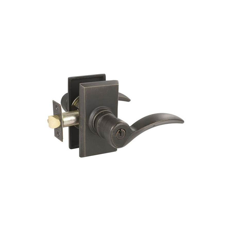 Emtek W5103DLH Weiser Keyway , KIL Dur , Rect. Rosette , LH - Parent