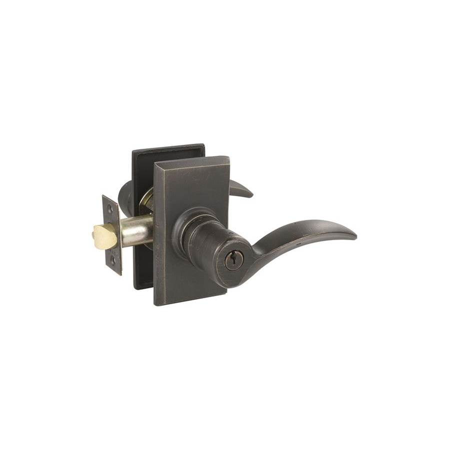 Emtek W5103DRH Weiser Keyway , KIL Dur , Rect. Rosette , RH - Parent