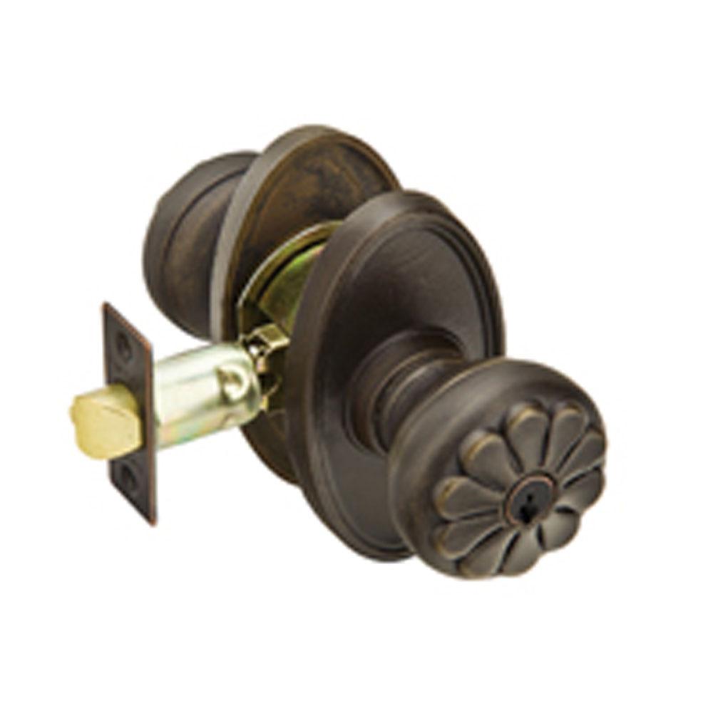 Emtek 54014PT Brz KNK , No.14 Rosette , Petal Knob - Parent