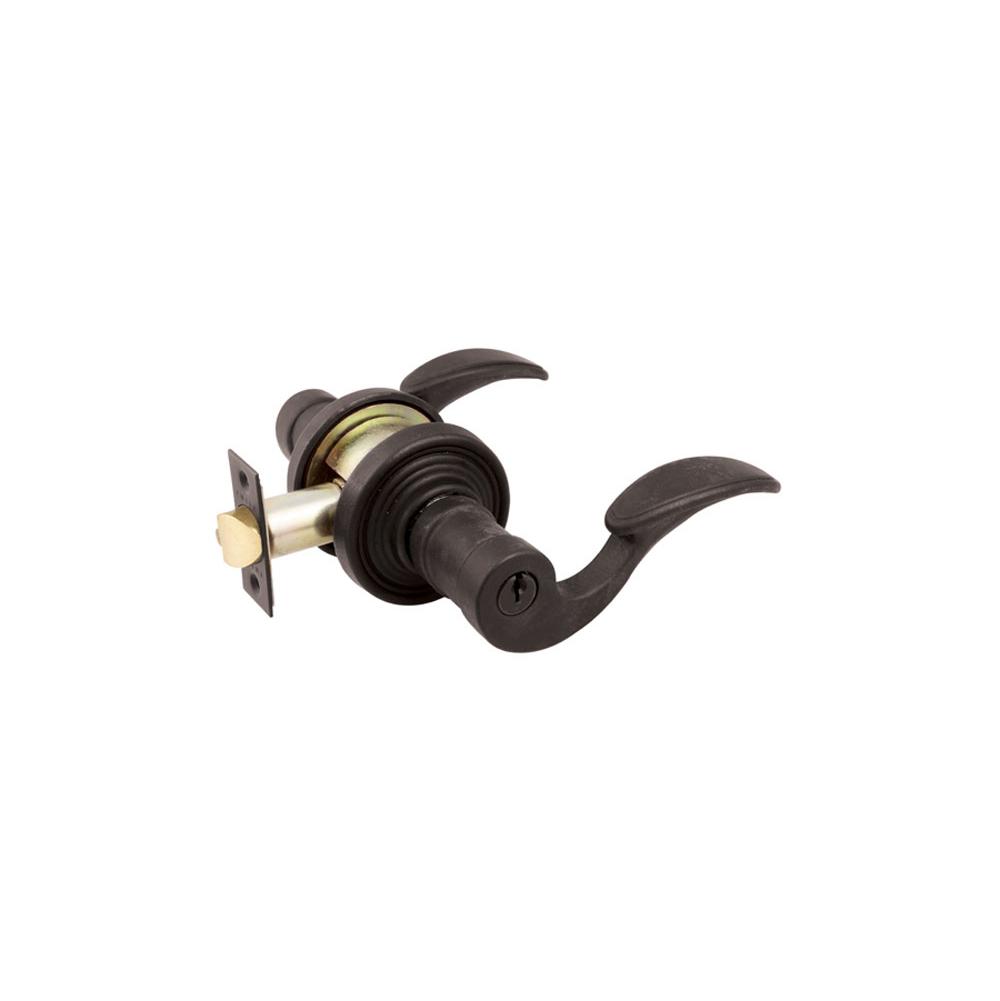 Emtek W54014SNRH Weiser Keyway , Brz KNK , 14 Ros , Siena Lever , RH - Parent
