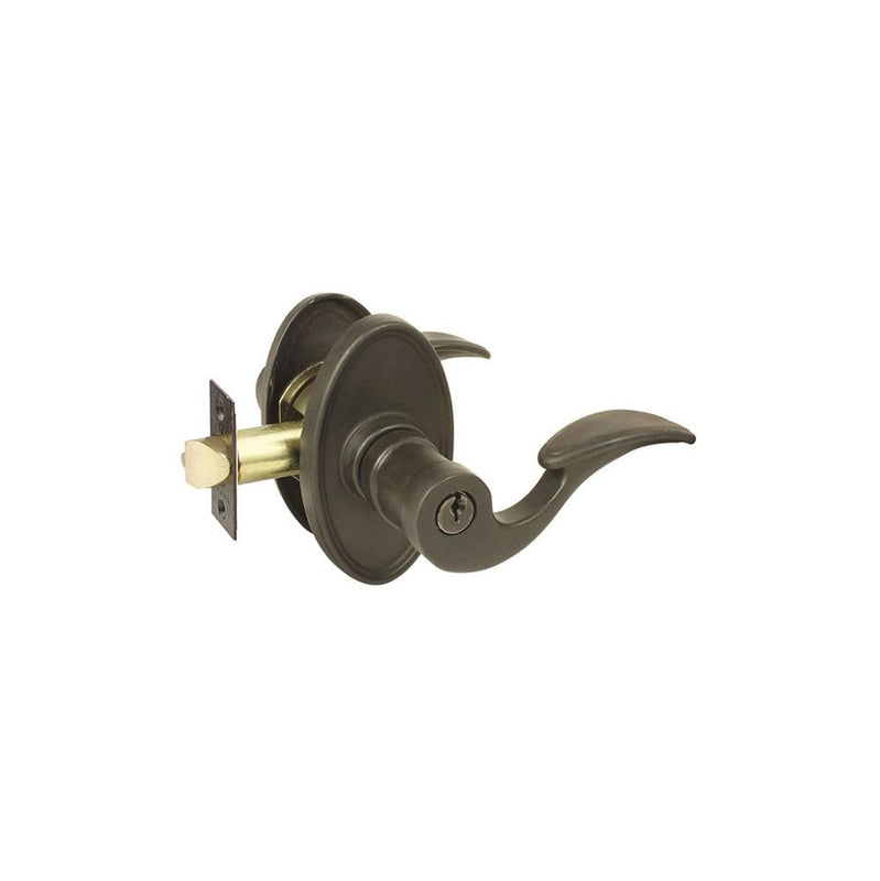 Emtek 54514SN Brz Dum KNL , No.14 Ros , Siena Lever - Parent