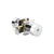 Emtek 5122ROU KIK Round Knob , Square Rosette