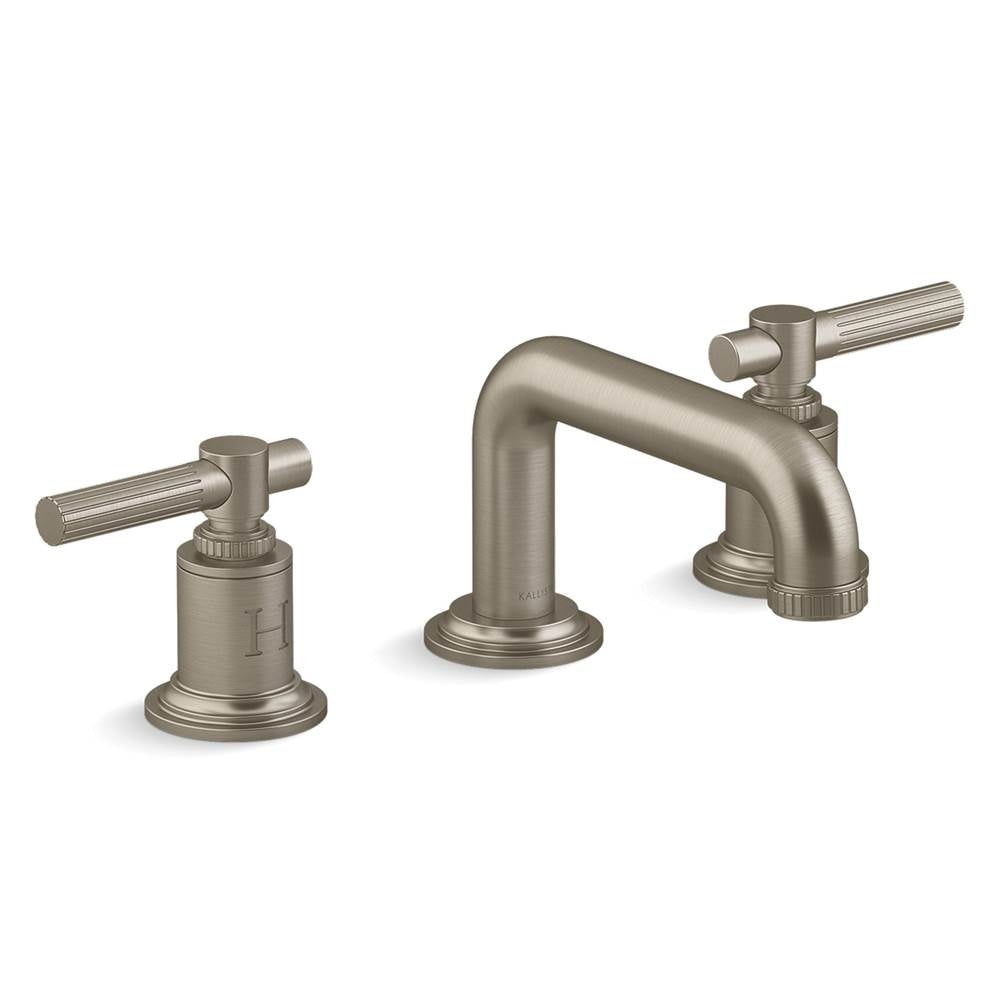 Kallista P21210-LV Central Park West Lavatory Bathroom Sink Faucet, Low Spout, Lever Handles