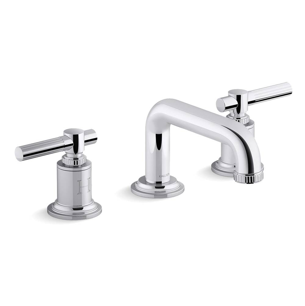 Kallista P21210-LV Central Park West Lavatory Bathroom Sink Faucet, Low Spout, Lever Handles