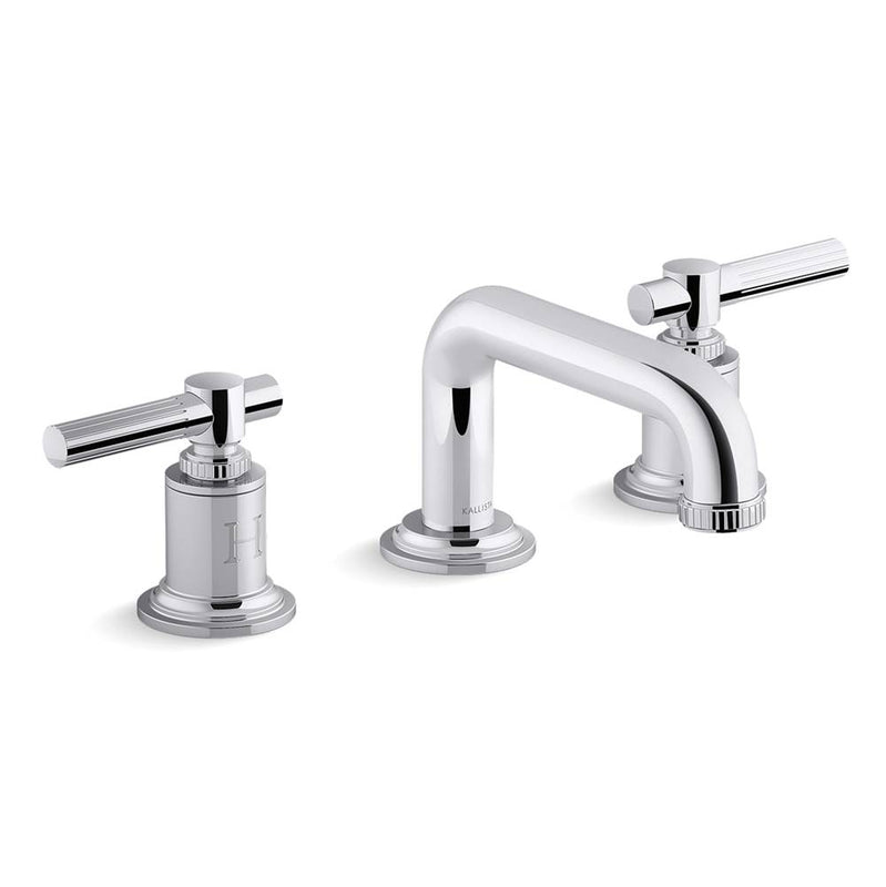 Kallista P21210-LV Central Park West Lavatory Bathroom Sink Faucet, Low Spout, Lever Handles