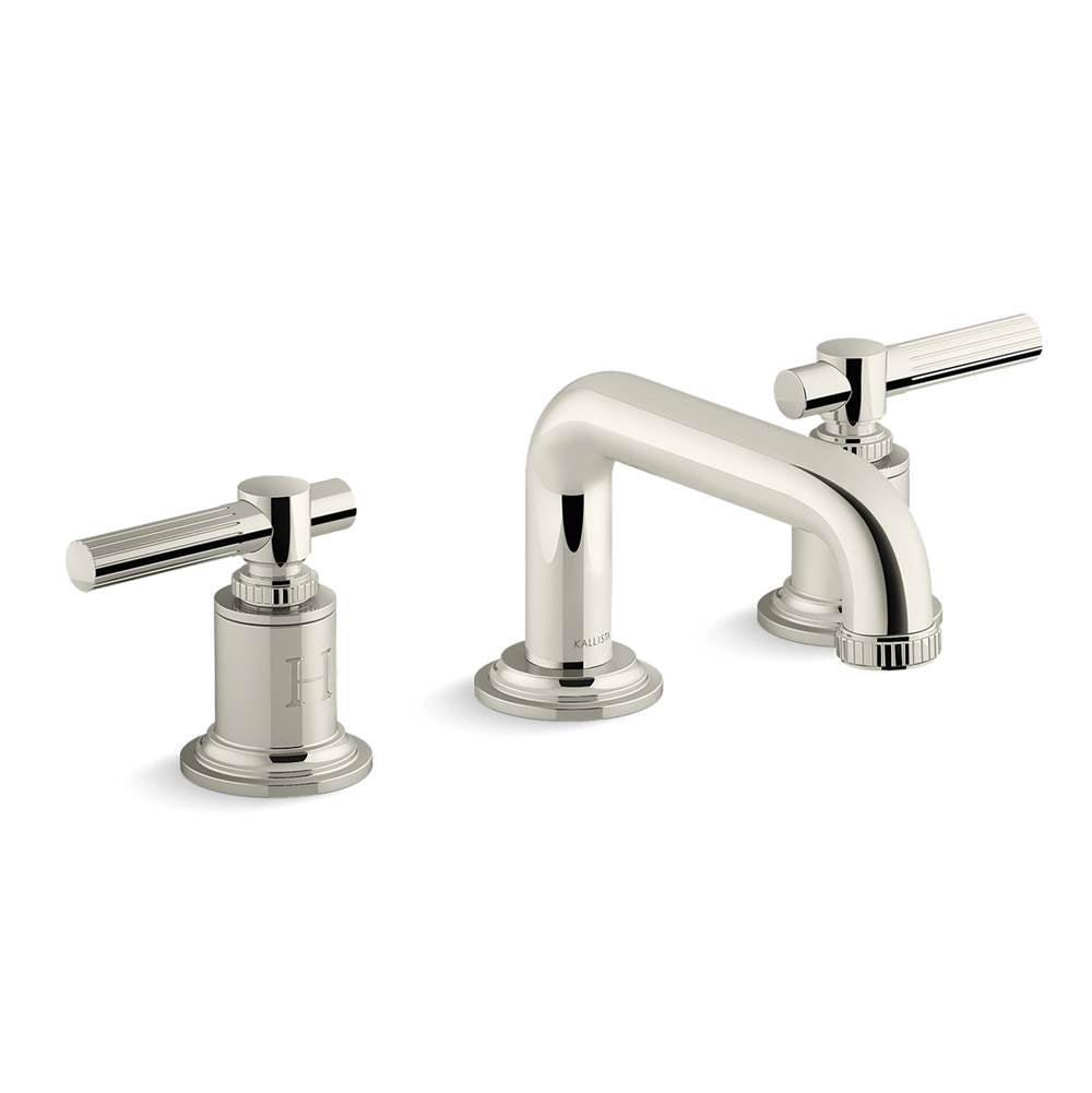 Kallista P21210-LV Central Park West Lavatory Bathroom Sink Faucet, Low Spout, Lever Handles