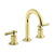 Kallista P21211-LV Central Park West Lavatory Bathroom Sink Faucet, Arch Spout, Lever Handles