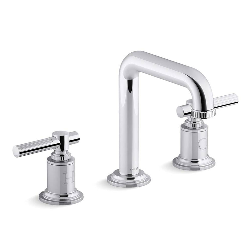 Kallista P21222-LV Central Park West Lavatory Bathroom Sink Faucet, Tall Spout, Lever Handles