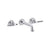 Kallista P21223-LV Central Park West  Wall-Mount Lavatory Bathroom Sink Faucet, Lever Handles