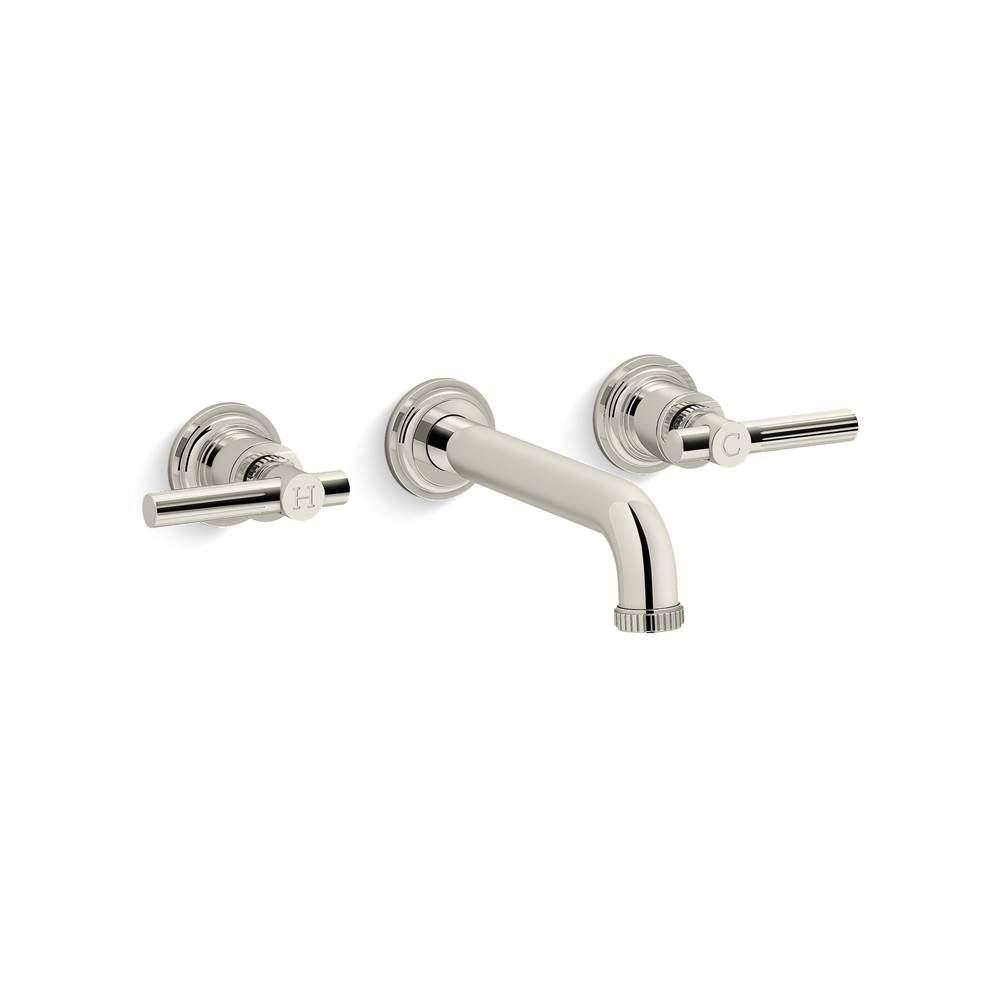 Kallista P21223-LV Central Park West  Wall-Mount Lavatory Bathroom Sink Faucet, Lever Handles