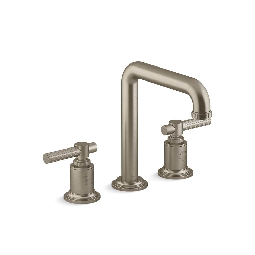 Kallista P21247-LV Central Park West Deck-Mount Roman Tub Bath Faucet, Tall Spout, Lever Handles