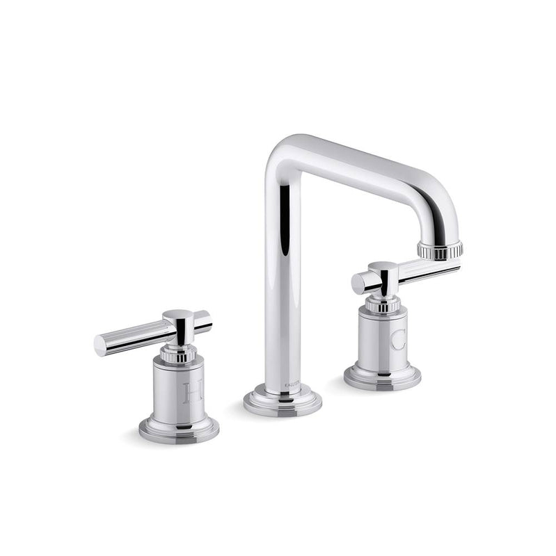 Kallista P21247-LV Central Park West Deck-Mount Roman Tub Bath Faucet, Tall Spout, Lever Handles