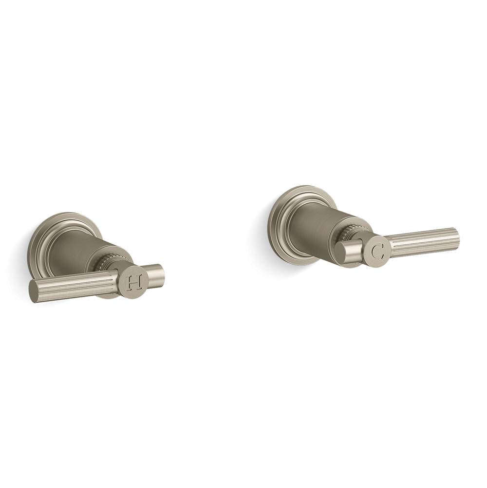 Kallista P21356-LV Central Park West Wall-Mount Bath Faucet Lever Handles