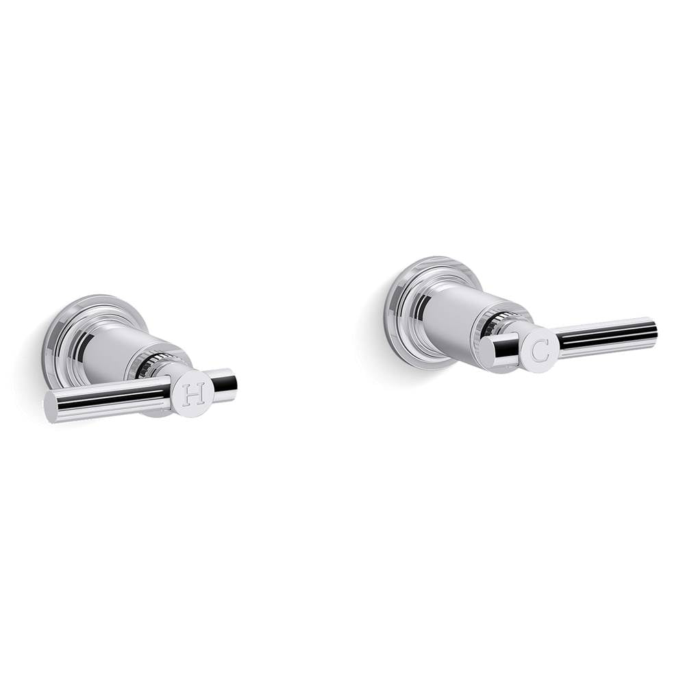 Kallista P21356-LV Central Park West Wall-Mount Bath Faucet Lever Handles
