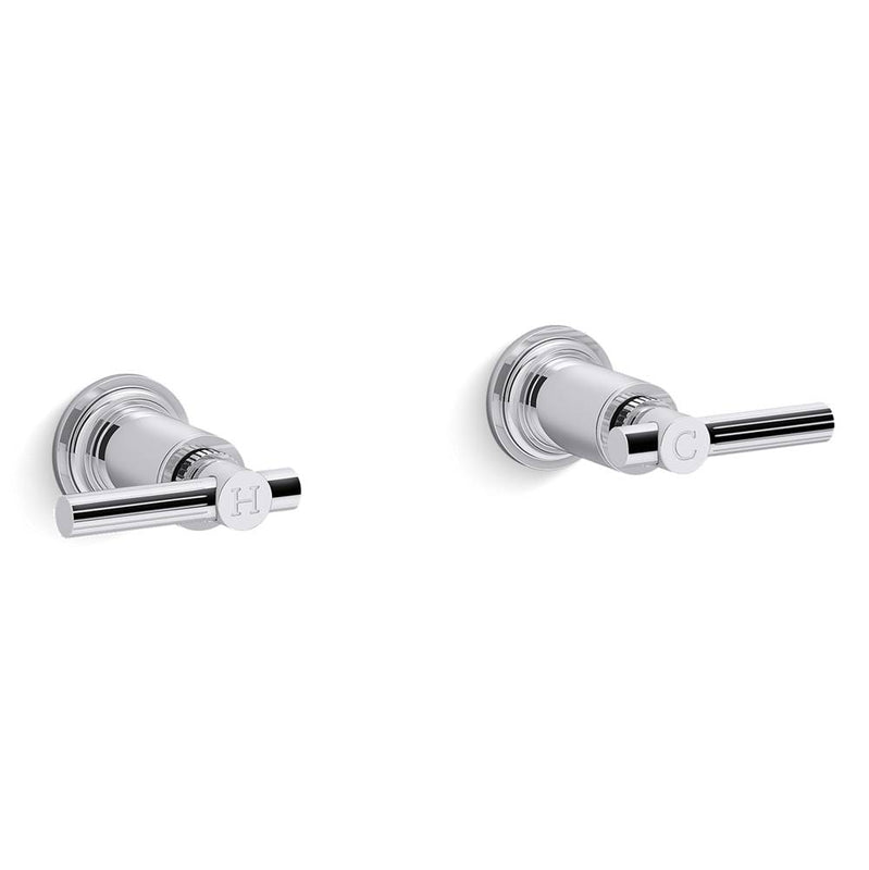 Kallista P21356-LV Central Park West Wall-Mount Bath Faucet Lever Handles