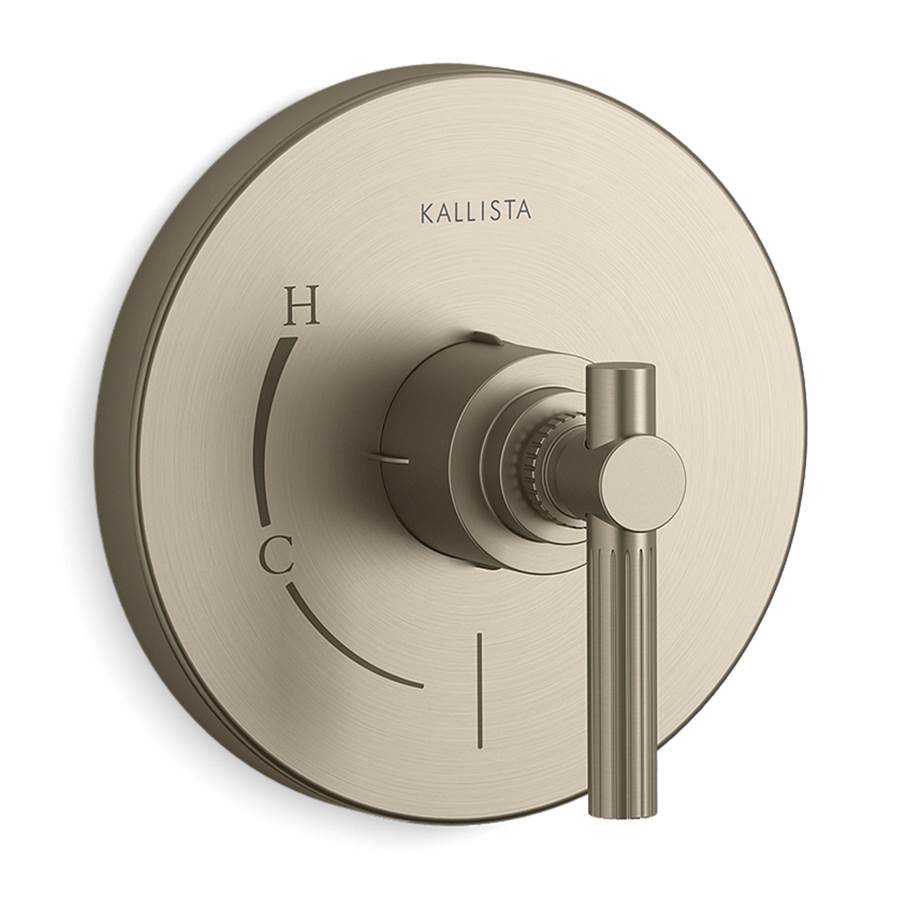 Kallista P21375-LV Central Park West Pressure Balance Trim, Lever Handle