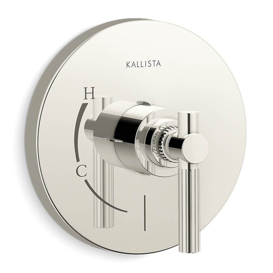 Kallista P21375-LV Central Park West Pressure Balance Trim, Lever Handle