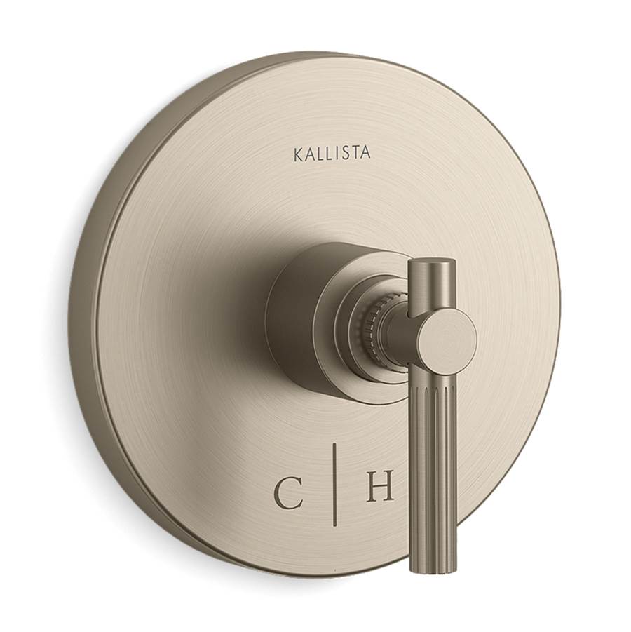 Kallista P21383-LV Central Park West Thermostatic Trim, Lever Handle