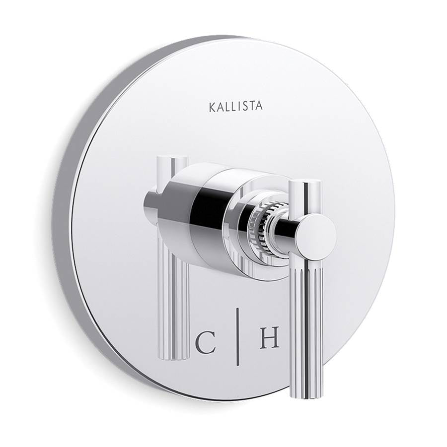 Kallista P21383-LV Central Park West Thermostatic Trim, Lever Handle
