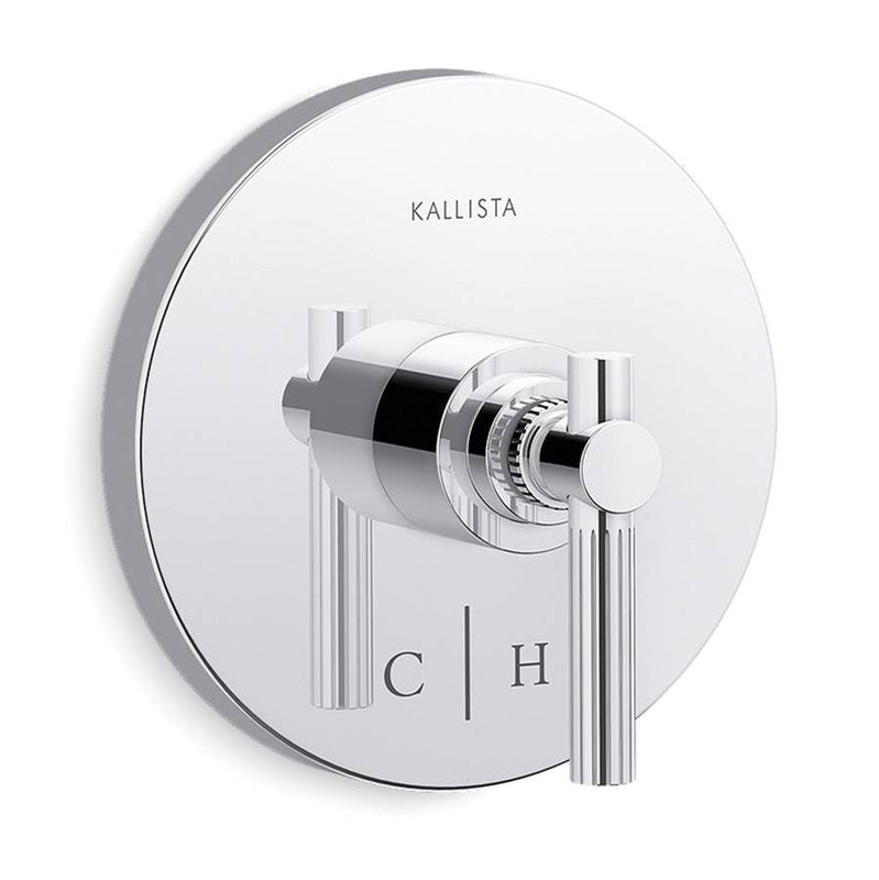Kallista P21383-LV Central Park West Thermostatic Trim, Lever Handle