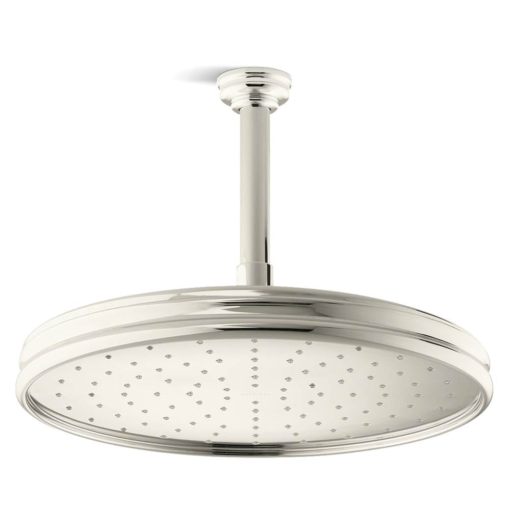 Kallista P21511-00 Traditional Large Rain Showerhead, 12 (2.5 Gpm)