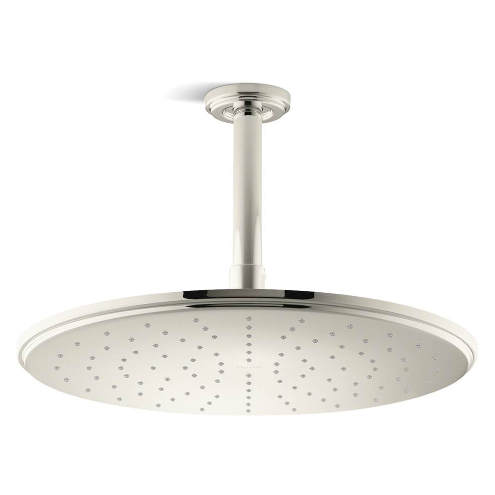 Kallista P21513-00 Contemporary Large Rain Showerhead, 12 (2.5 Gpm)