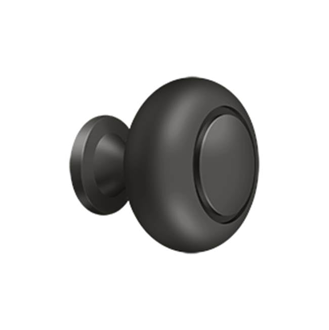Deltana KR1 Knob Round With  Groove