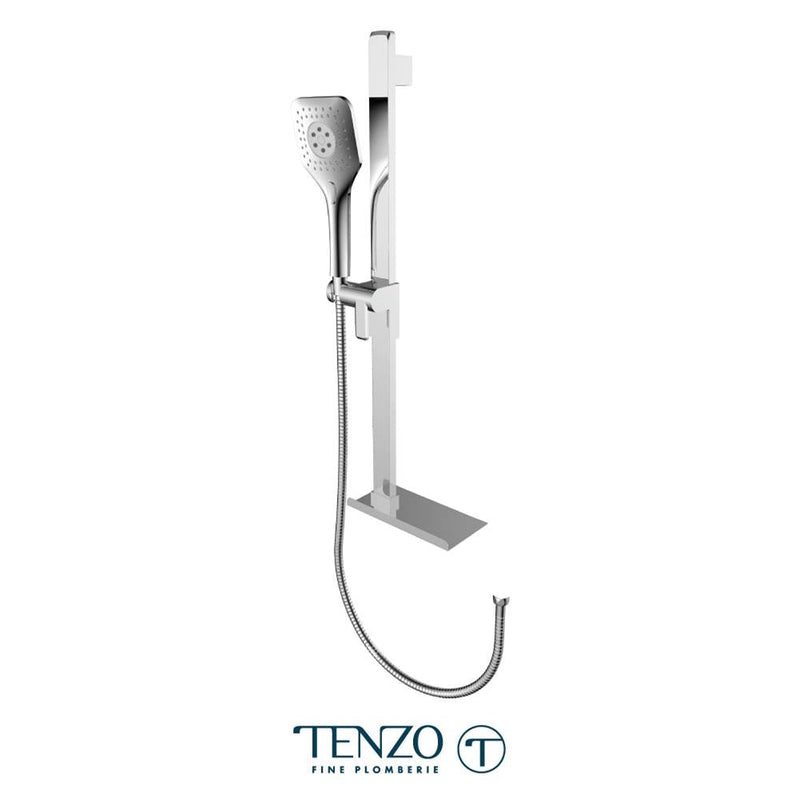 Tenzo KRDT-3221-CR Sliding Bar Kit With Shelf Chrome