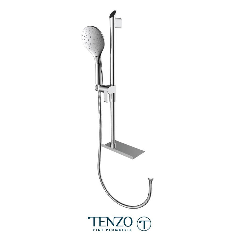 Tenzo KRDT-3319-CR Sliding Bar Kit With Shelf Chrome