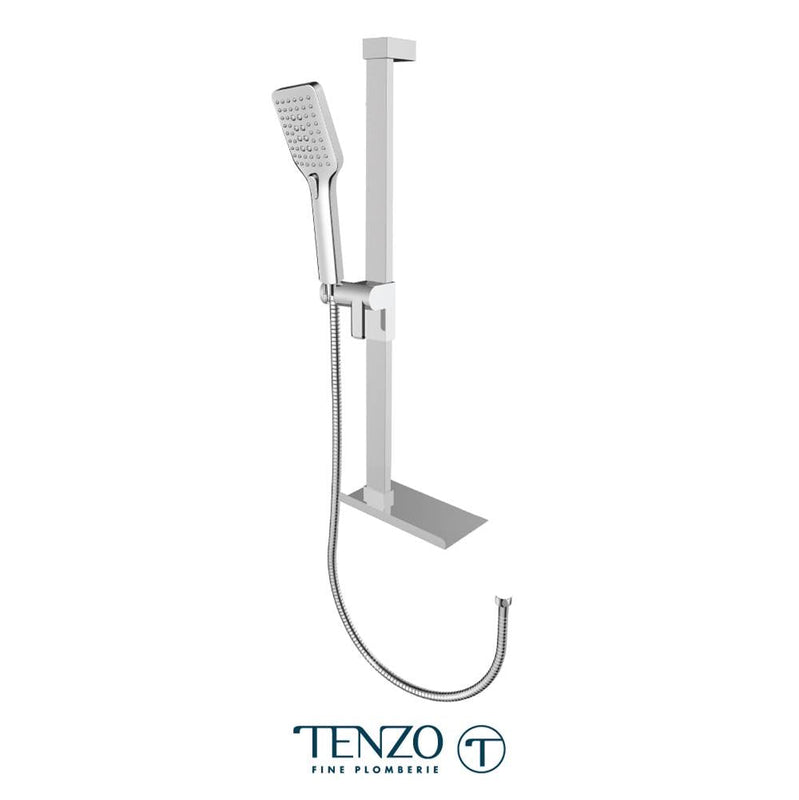 Tenzo KRDT-3412-CR Sliding Bar Kit With Shelf Chrome