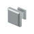 Deltana KS10 Square Knob, Decorative, 1-3/16 x 1-3/16