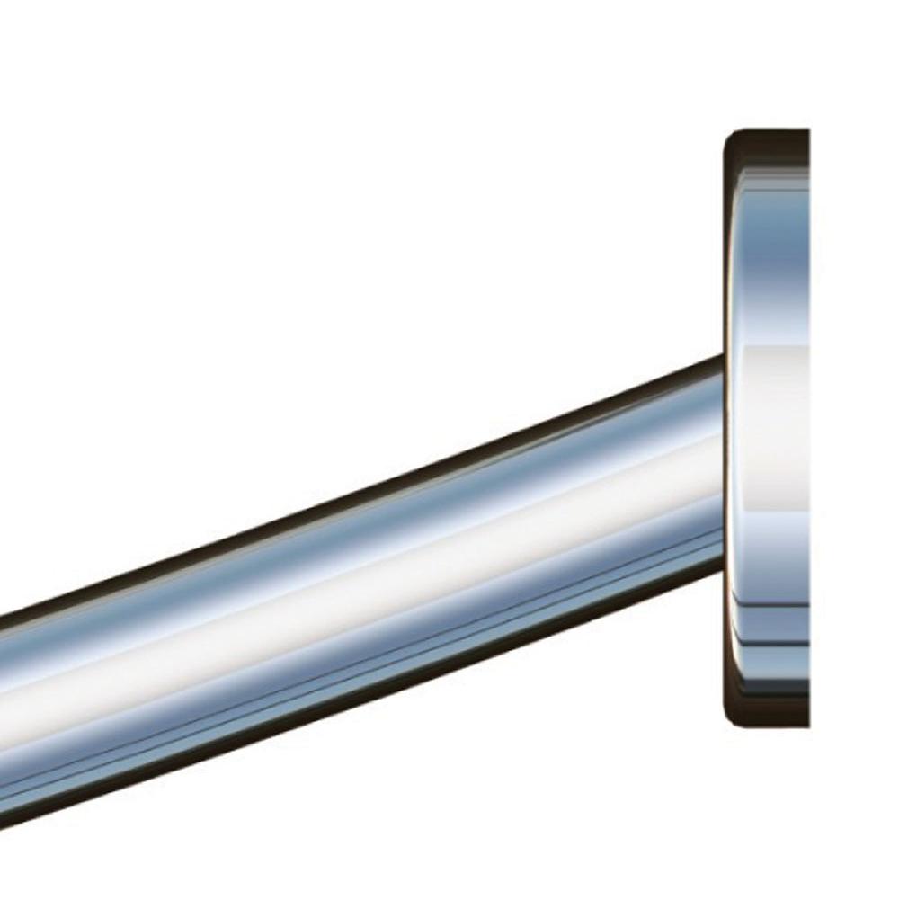 Kartners KSRC-5SS Curved Shower Rod 5 Feet (60" ) Round Ends - Parent