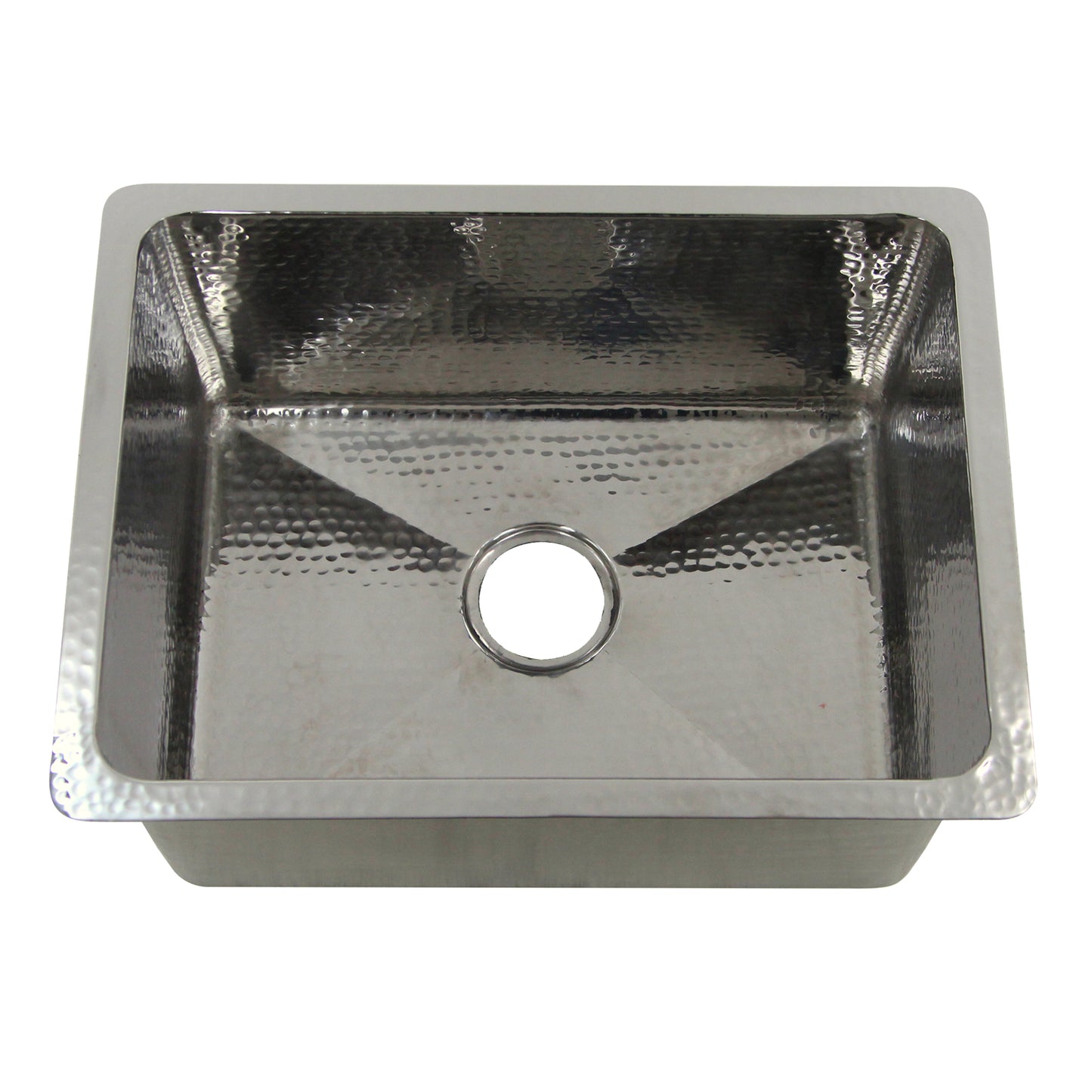 Nantucket Sinks KSSH2318-9 23 Inch Hammered Rectangle Kitchen/Laundry Sink
