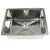 Nantucket Sinks KSSH2318-9 23 Inch Hammered Rectangle Kitchen/Laundry Sink