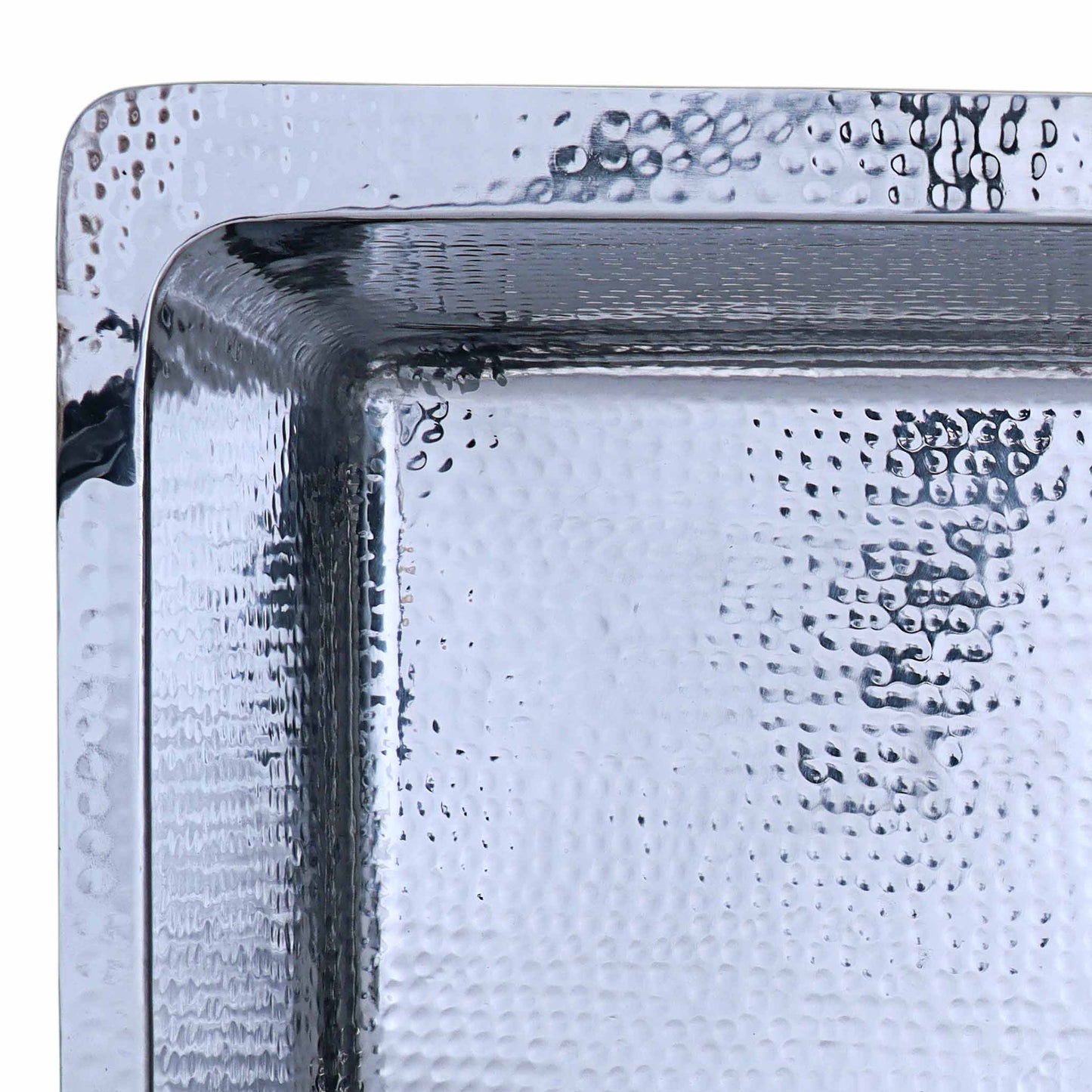 Nantucket Sinks KSSH3219-10 32 Inch Hammered Dualmount Sink