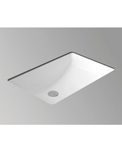 Icera L-2410.01 Muse Undermount Sink, White
