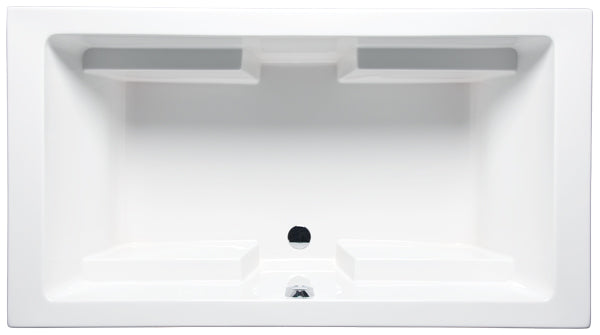 Americh LA6632PA5 Lana 66" x 32" Drop In Platinum Combo 3 Tub - Parent