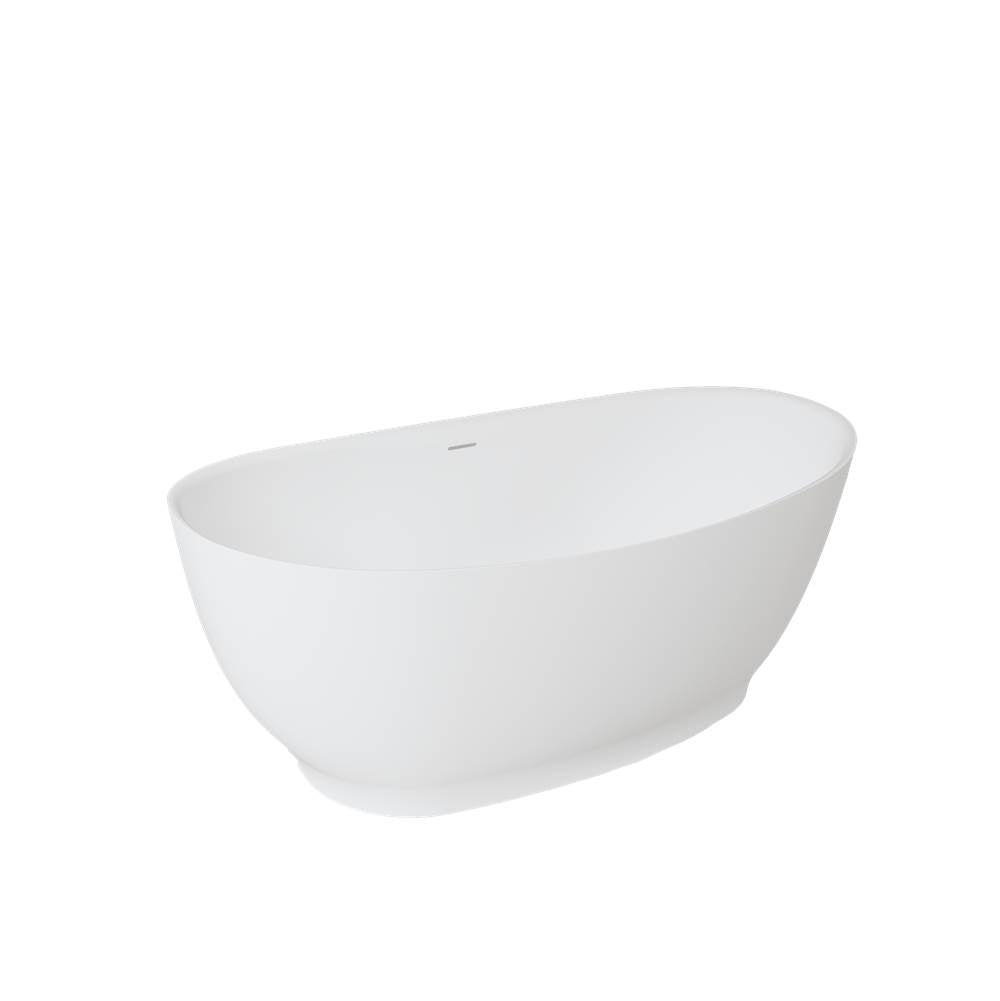 Quare design LG5930LSB Bathtub lagune 59x30" texture smooth super white