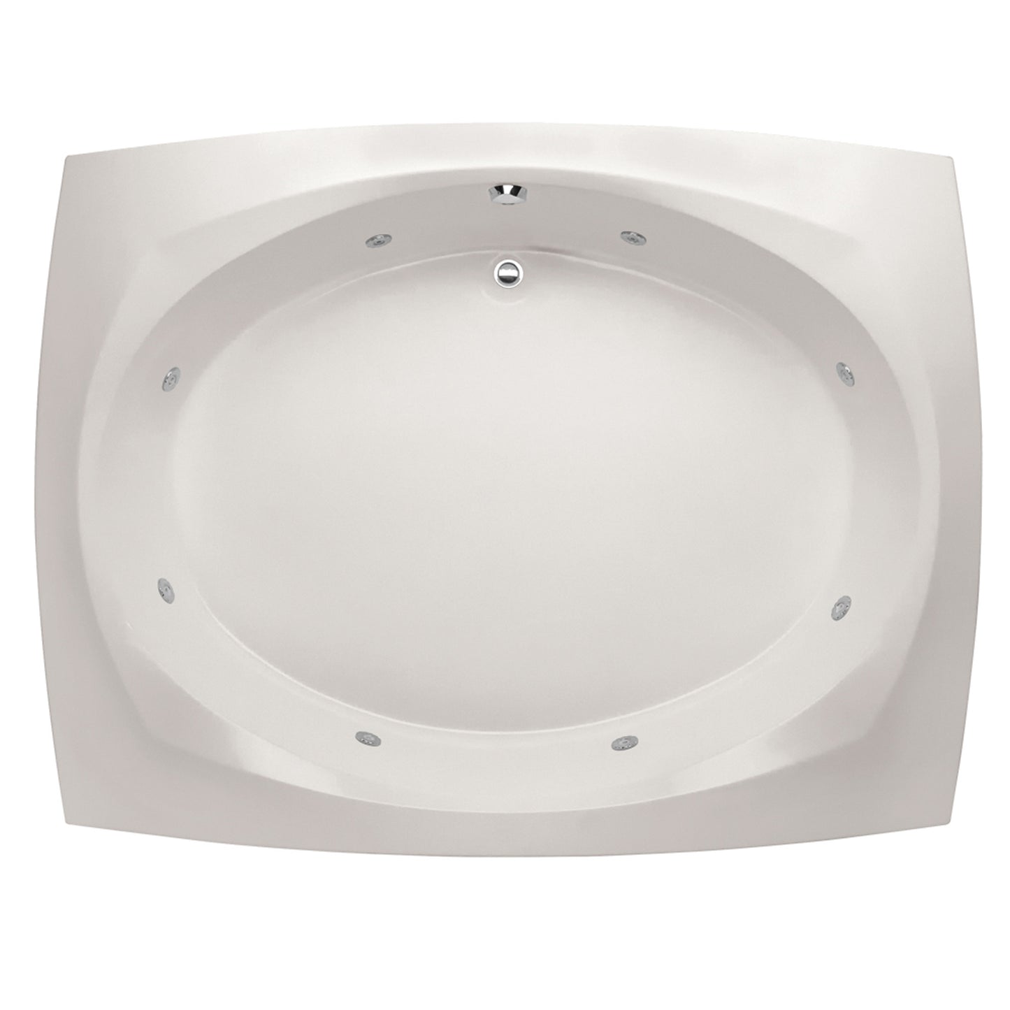 Hydro Systems LAR8264GWP Largo 82 X 64 Whirlpool Jet Tub System