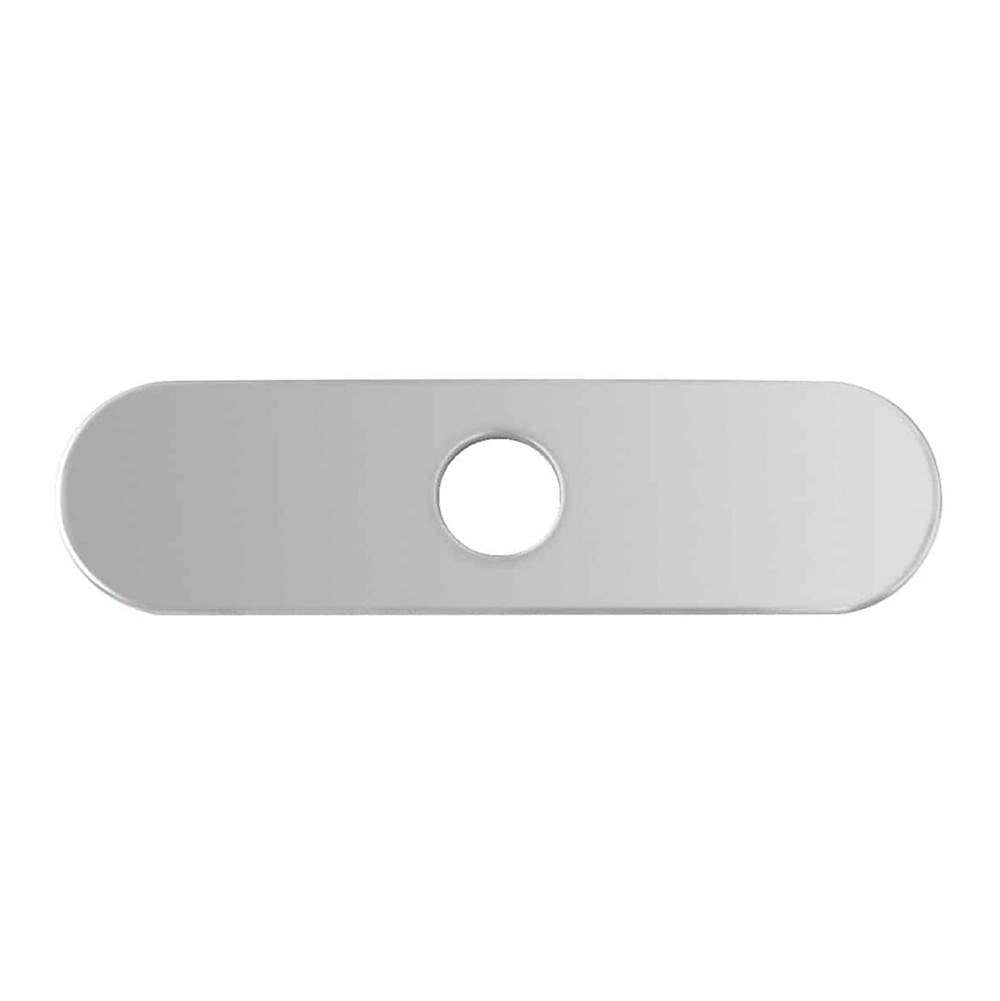 Lenova CP-02SS Solid 304 Stainless Steel Single Hole Faucet Cover Plate - Satin Stainless Steel