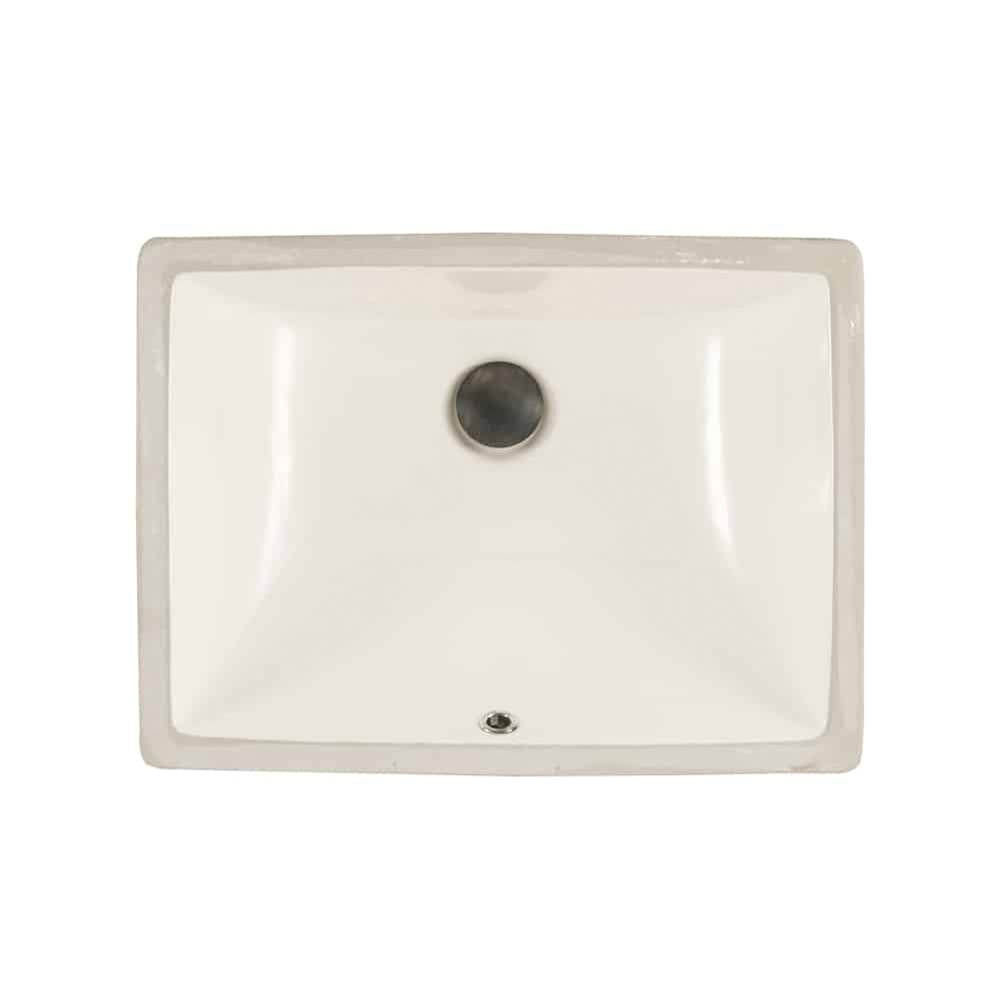 Lenova PU-02-BQ Undermount Single Bowl 20-1/4 x 15-1/4 x 8 - Bisque and Smooth