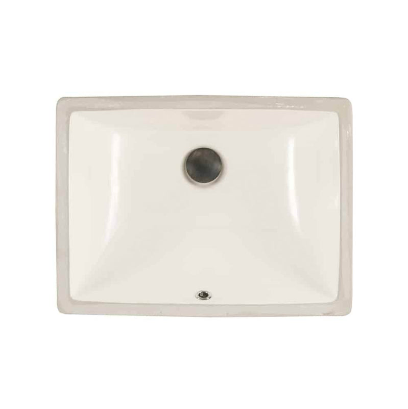 Lenova PU-02-BQ Undermount Single Bowl 20-1/4 x 15-1/4 x 8 - Bisque and Smooth
