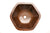Premier Hexagon Hammered Copper Sink LH15.5DB