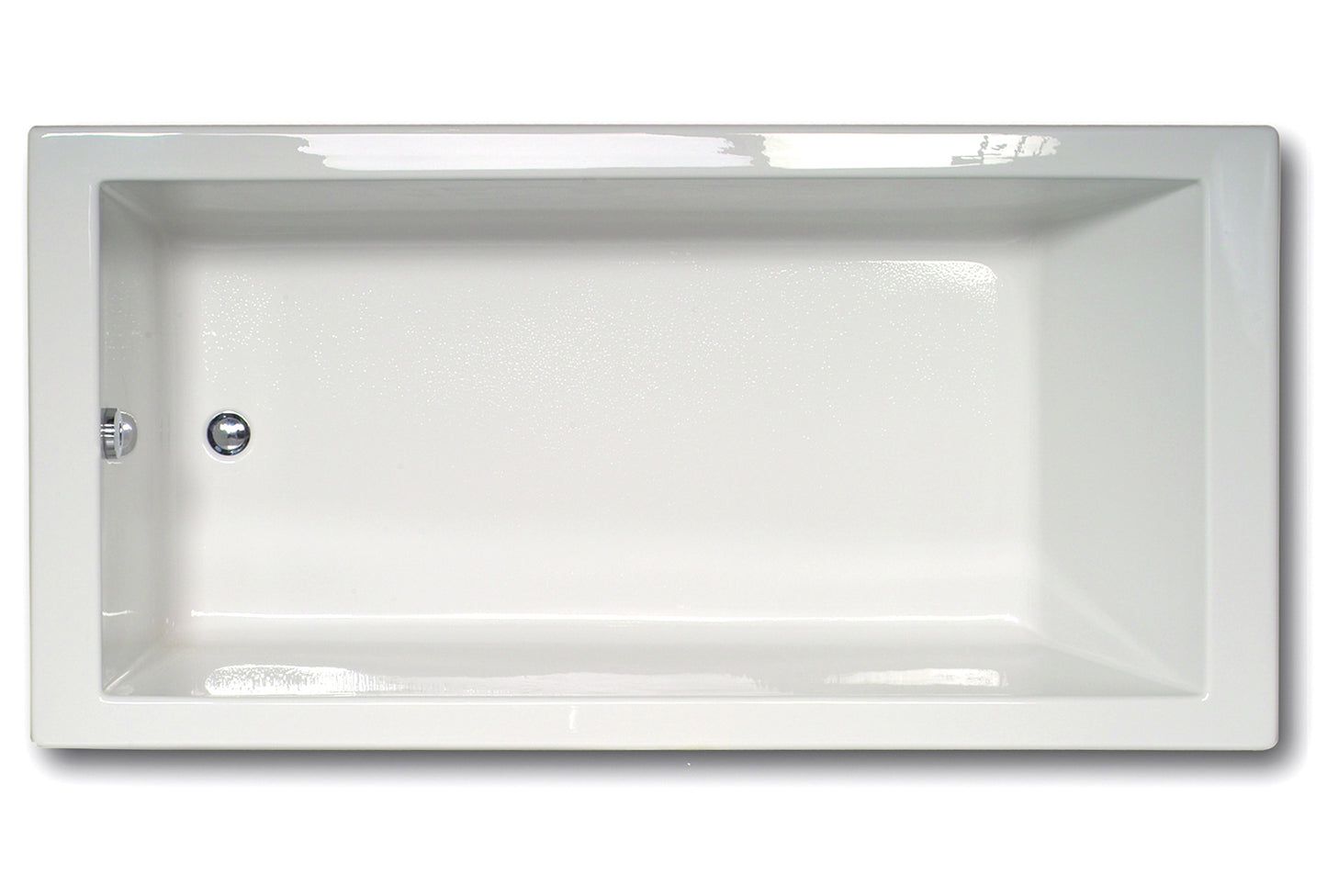 Hydro Systems Studio Collection LIN6632ATO-BON Lindsey 66" x 32" x 20" Acrylic Tub Only - Bone