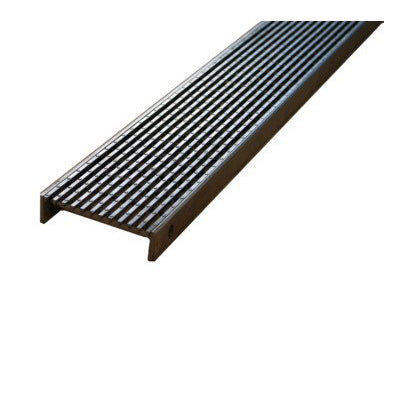 Quartz 37424 Linear Stainless Steel Grate 47.25� Stainless Steel