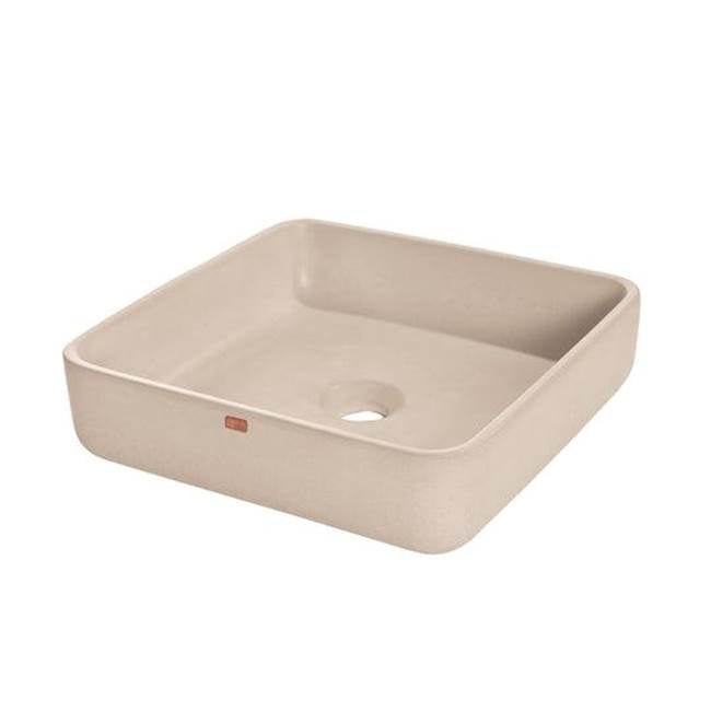 Konkretus Fladd 03 Vessel Bathroom Concret Sink