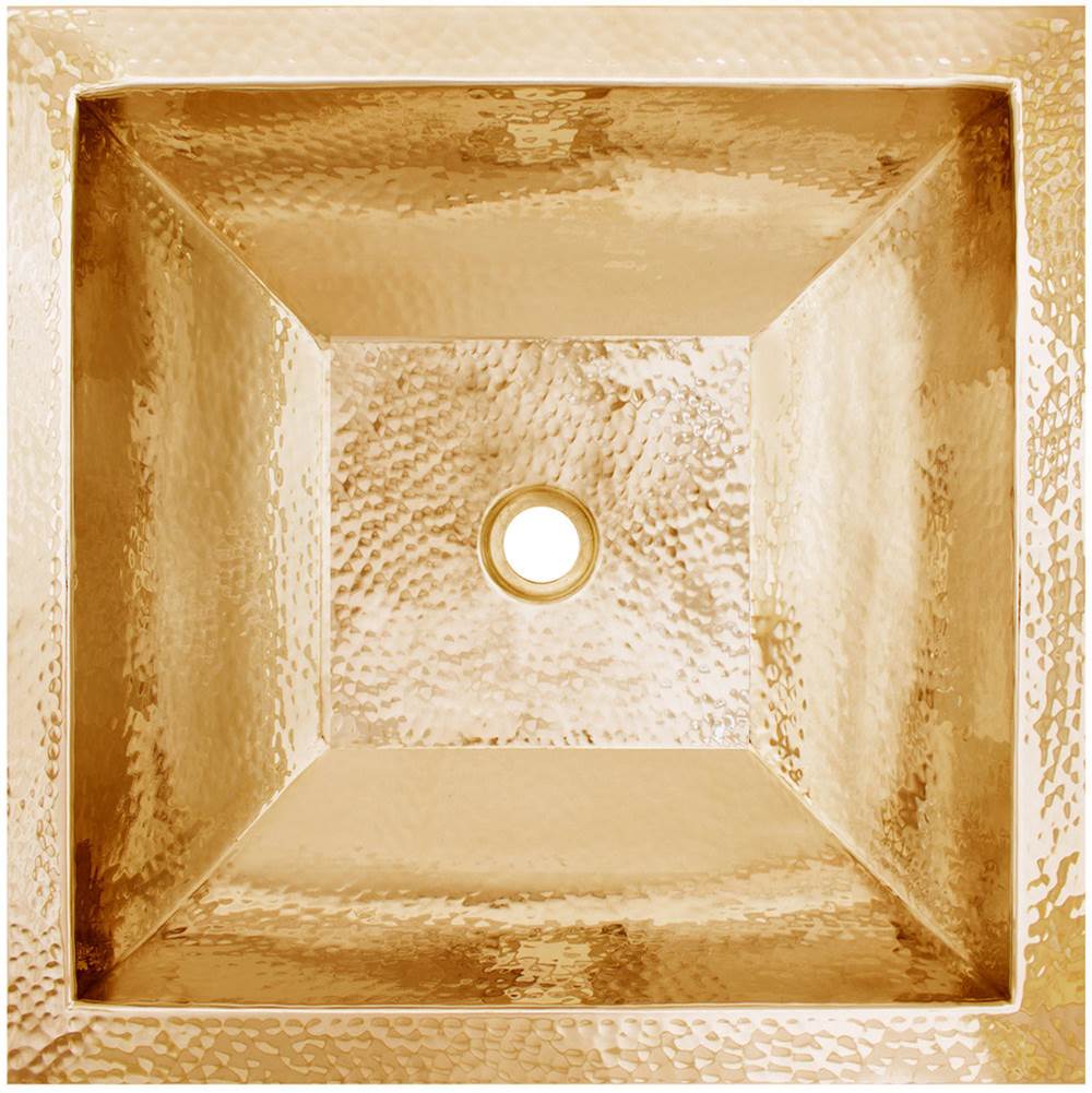 Linkasink BLD115 Coco Square Hammered Builders Series